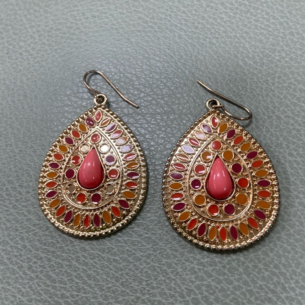 Goldtone earrings